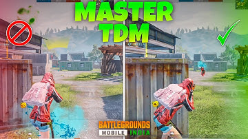 BE A TDM PRO IN BGMI🔥PUBG MOBILE BATTLEGROUNDS MOBILE INDIA BEST CLOSE TIPS AND TRICKS UPDATE 1.5