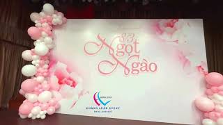 Dịch vụ trang trí quốc tế phụ nữ 8-3