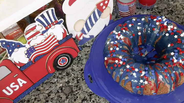 Firecracker Bundt Cake