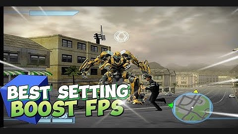 Best Settings Transformer The Game AetherSX2 Latest Version!