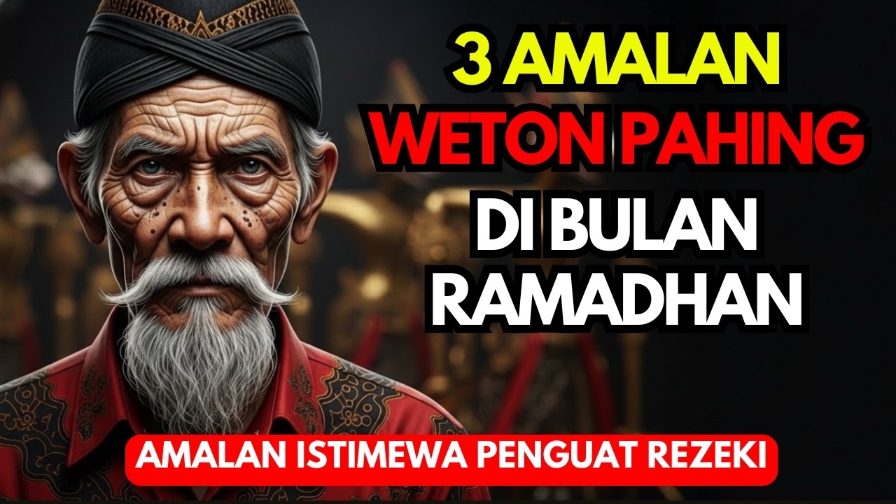 Subhanallah! 3 Amalan Weton Pahing di Bulan Puasa, Hasilnya Mengejutkan