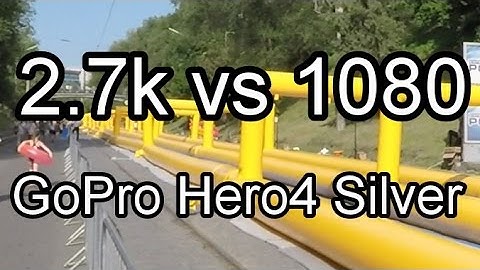 GoPro Hero4 Silver: 2.7k vs 1080p (Sharpness Comparison Test)