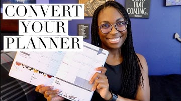 Habit Tracking, Budgeting, & Journaling in My Dated Passion Planner [How I Converted]