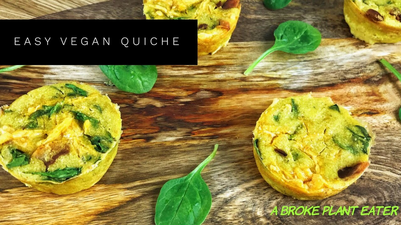 Easy Vegan Quiche
