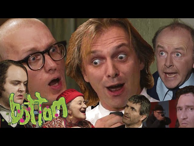 Rik u0026 Ade's BEST BITS from Bottom - Series 1 | Bottom | BBC Comedy Greats class=