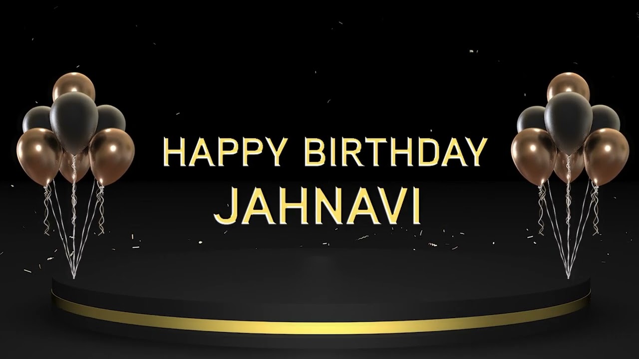 Wish you a very Happy Birthday Jahnavi