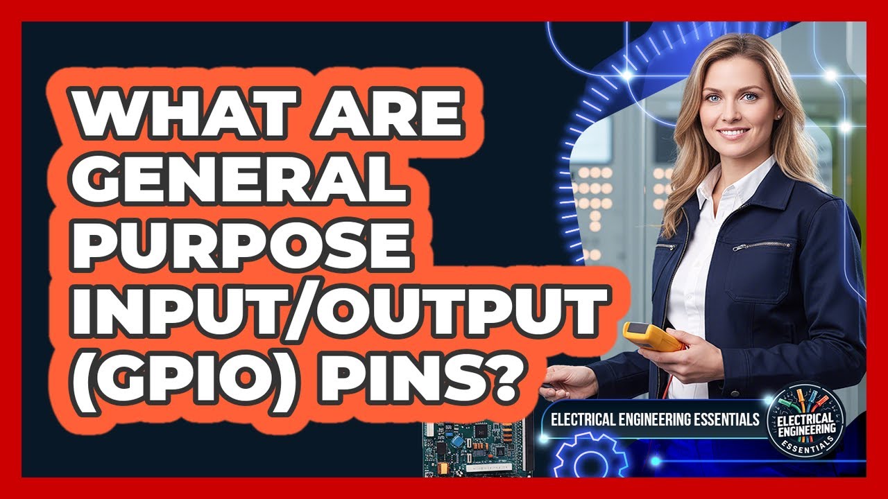 What Are General Purpose Input/Output (GPIO) Pins? - YouTube