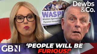 'Women will be FURIOUS!' Michelle Dewberry SCHOOLS man who says WASPI women should get 'NOTHING'