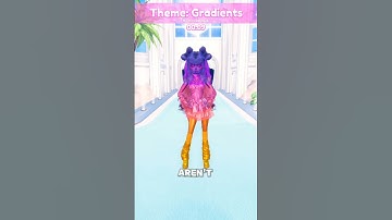 SUNSET GRADIENT in DTI 💜💖🧡 #dresstoimpress #roblox #dti #robloxmemes #robloxedit #dtiupdate