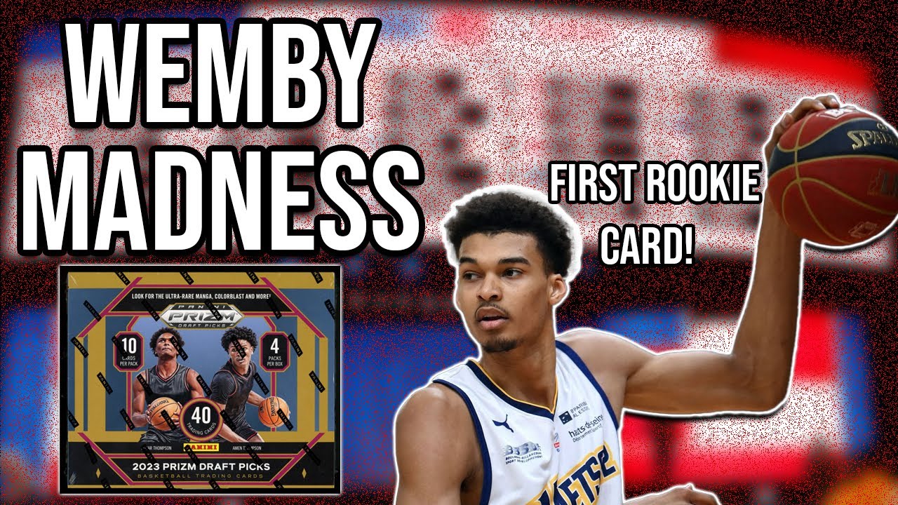 🚨THE FIRST WEMBY ROOKIE CARDS🚨 2023 PANINI PRIZM DRAFT PICKS BASKETBALL