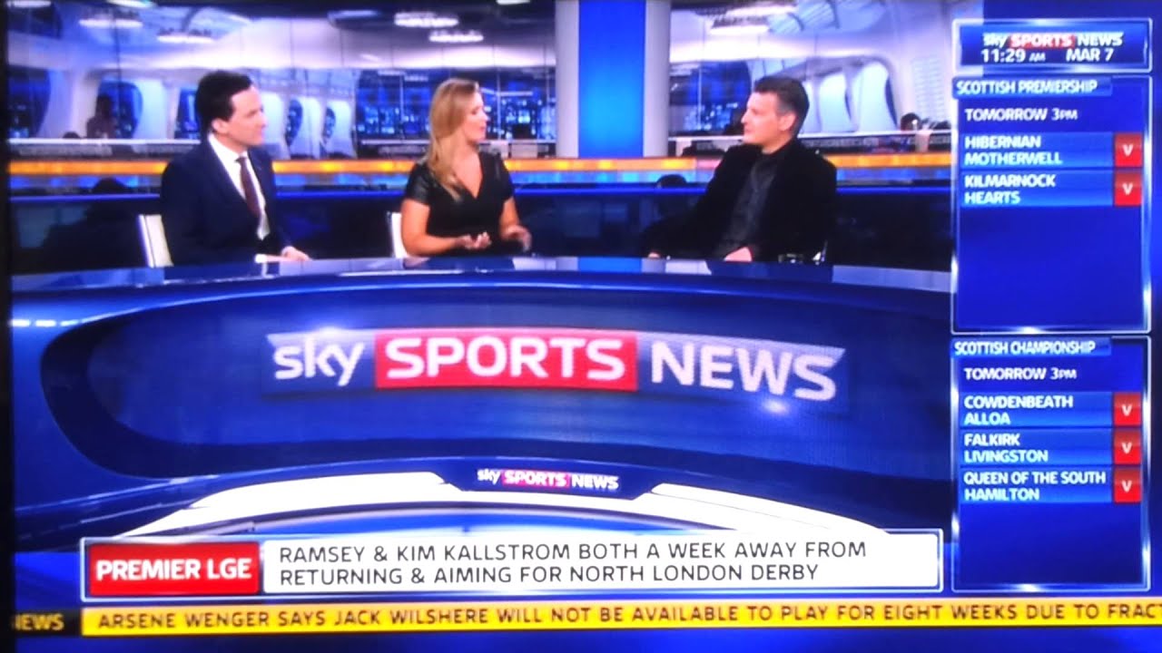 Sky Sports News German reporter swears live on TV 07/03 ...