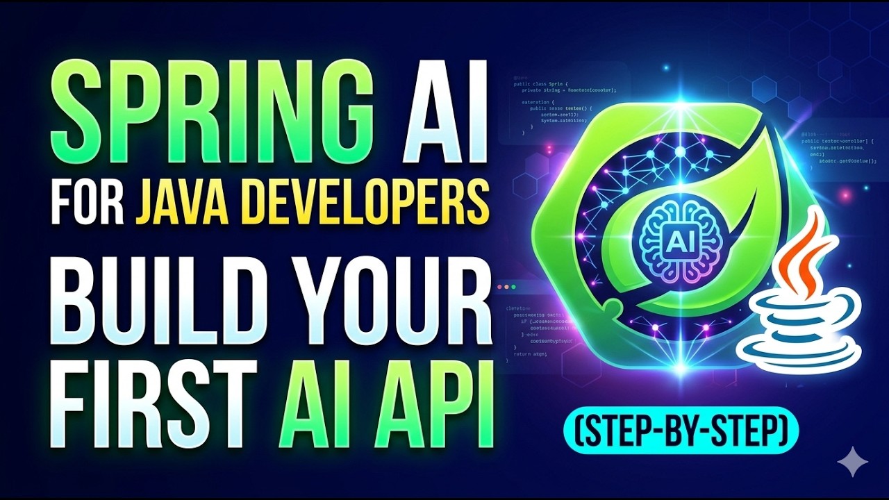 Build Your First AI API with Spring AI (Step-by-Step) | Spring AI ...