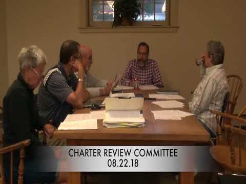 Charter Review Committee 08.22.18 - YouTube