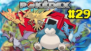 pokedex #29 - Aerodactyl, Snorlax, Articuno, Zapdos, Moltres