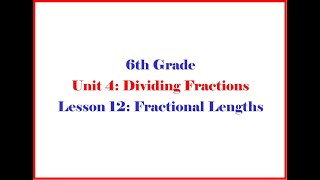 6 4 12 Illustrative Mathematics Grade 6 Unit 4 Lesson 12 Morgan