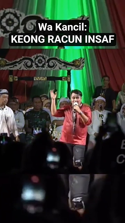 wa kancil : keong racun insaf #hiburan  #bapaaing #trending # #gubernurjabar #shorts