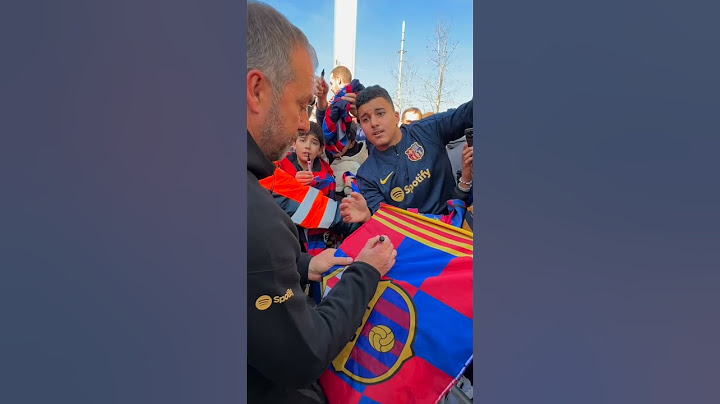 One year since Flick's arrival 🥹💙❤️  #fcbarcelona #flick