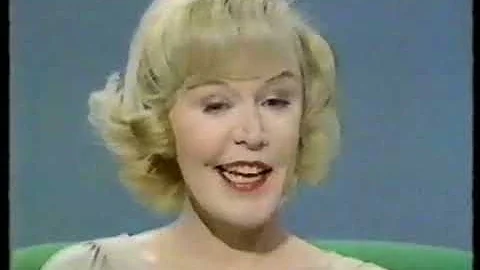 Kathy Kirby - Tv Interview (1981)