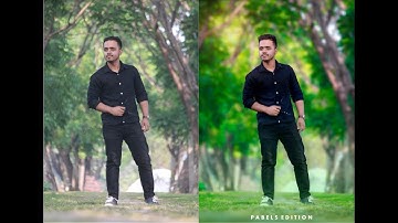 How to Edit like Pakka Editz || Green Edition || Blur Background Effect | Tapash Editz