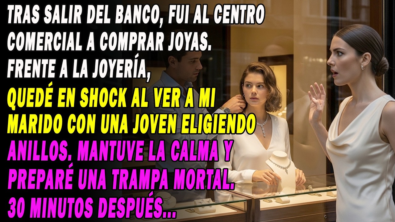 ¡Iba A Comprar Joyas Y Pillé A Mi Marido Con Otra Mujer! ¡La Trampa Que Tendí Hizo Que Él Pagara El