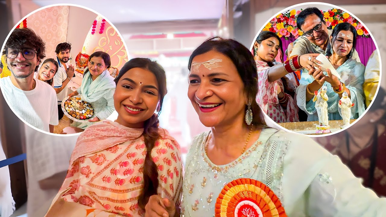 Janmastami celebration with family ( special vlog )