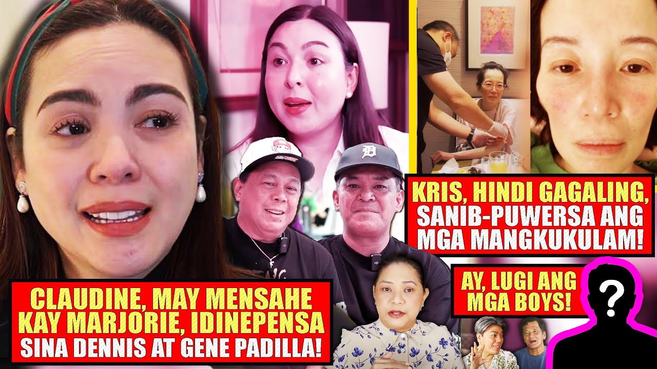 CLAUDINE BARRETTO-- "HINDI AKO BENGGADOR!"❗KRIS, MAY KARAYOM, BASAHAN AT  KULISAP DAW SA KATAWAN?! ❗
