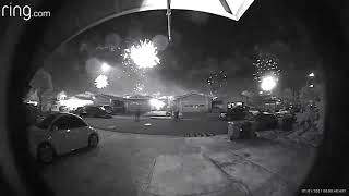 Happy New Year 2021 from my Ring app