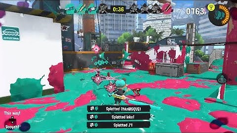 Triple Kill With Splatana Wiper Deco | Splatoon 3