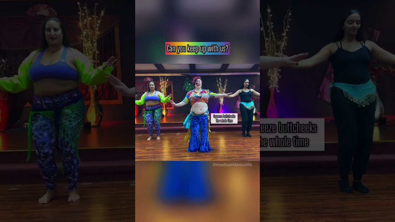 Can You Keep Up? Belly Dance Follow Along Drill