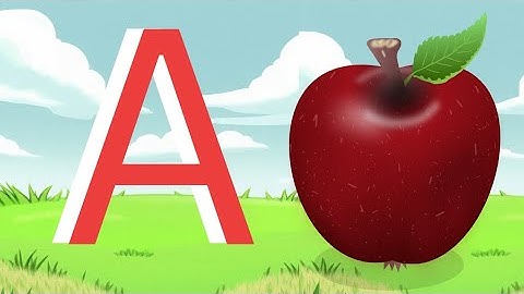 Phonics Song 2 with TWO Words in 3D - A For Airplane - ABC Alphabet Songs With Sound for Children203