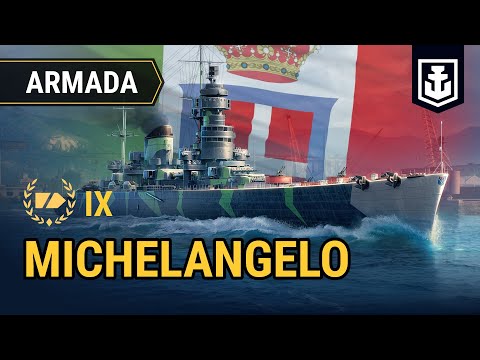 : Armada: Michelangelo | A Captain's Guide to playing the Italian Tier IX Cruiser