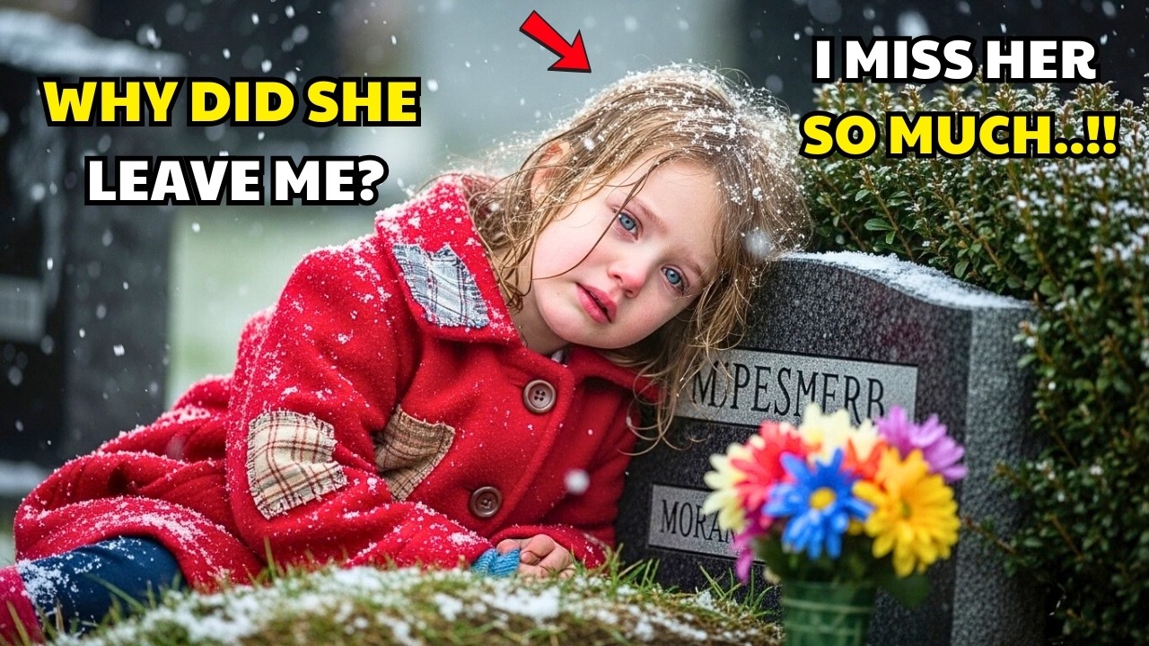 A BILLIONAIRE FOUND A POOR LITTLE GIRL CRYING AT HIS WIFE'S GRAVE — HER WORDS SHOCKED HIM
