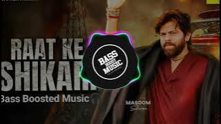 Raat Ke Shikari : Masoom Sharma | Reverb Bass Boosted🔥#bassboosted #masoomsharma #haryanvisong