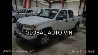 Gmc CANYON 2004 1GTDT136748179160