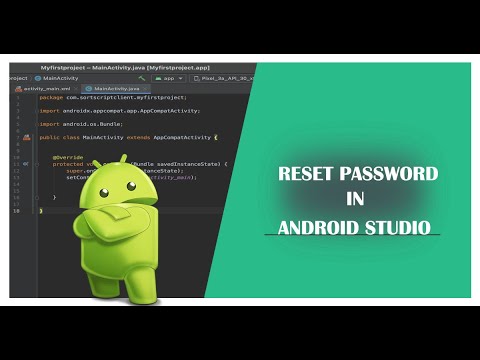 How to RESET Password ( Change Password Using Email) in Android Studio ...