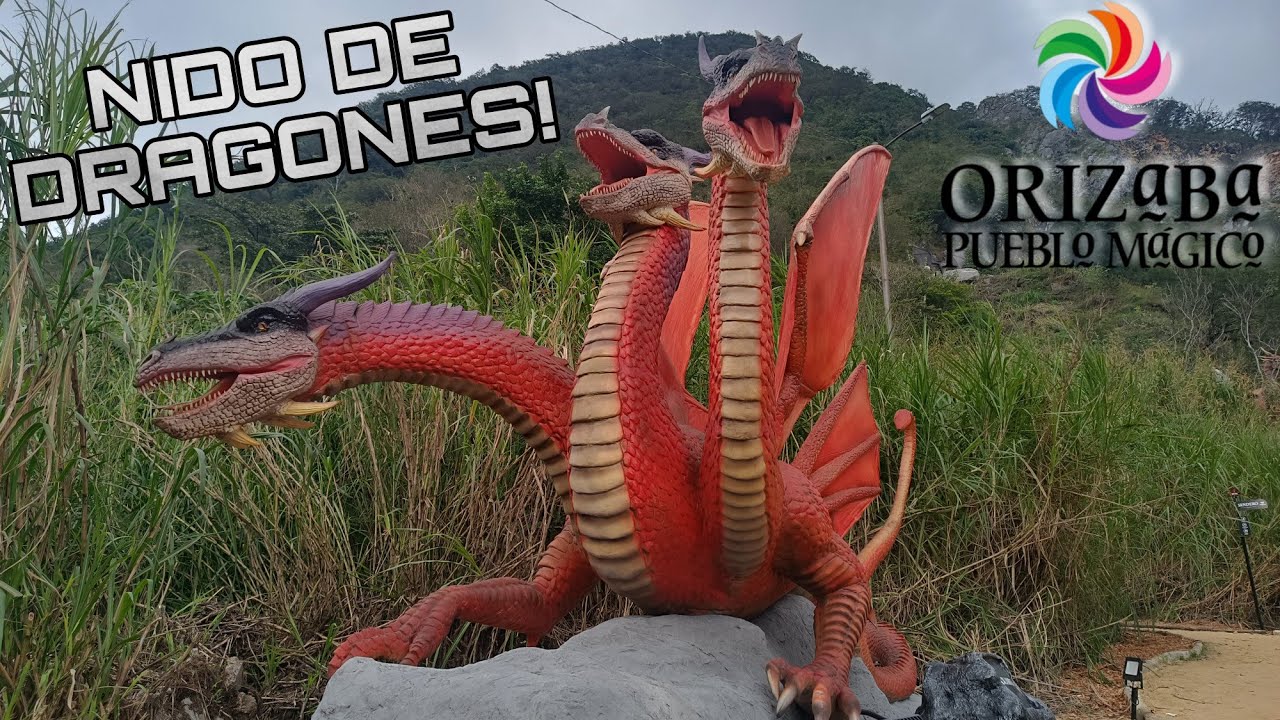 NIDO de DRAGONES ANIMATRONICOS en ORIZABA!