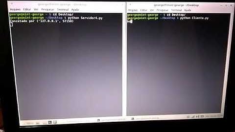 Cliente servidor TCP python