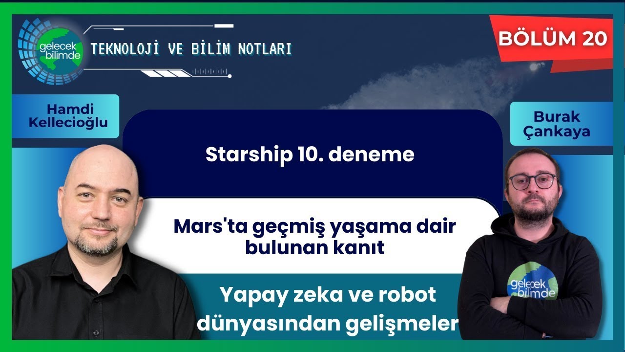 Teknoloji ve Bilim Notları #20 // Mars'ta Geçmiş Yaşama Dair Bulundu!