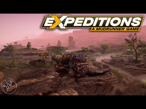 Видео: Expeditions: A MudRunner Game. Безвыходное положение. Финал.