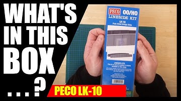 413 - Peco LK-10 Plate Girder Bridge Sides in OO/HO Gauge