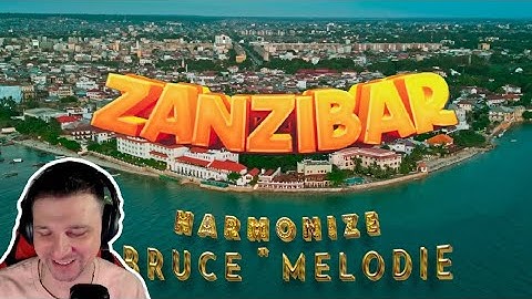 Harmonize Feat. Bruce Melodie - Zanzibar (Official Music Video) - UK Reaction