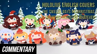 [Reaction] Hololive English Cover Songs: The Twelve Days of Christmas and Iiya Iiya Iiya