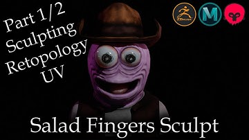 Pim from Smiling Friends Sculpt Process Part 1 of 2