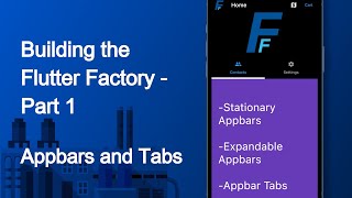Let's Build a Flutter App! 01 - Appbars and Tabs screenshot 4