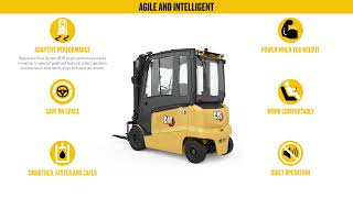 EP2535A(C)N  Cat lift trucks designed to cope with intensive duties and tough conditions