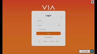 Logging into ViaConnect