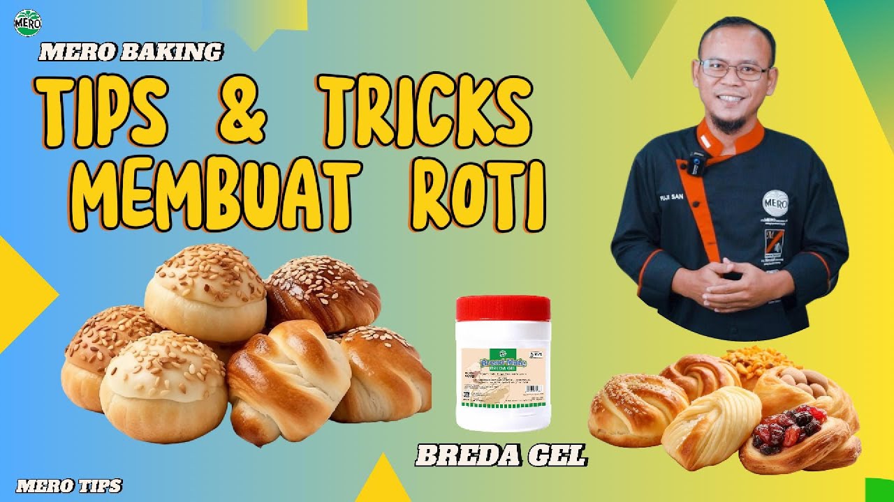 LUAR BIASA !! CHEF INI BONGKAR SEMUA RAHASIA MEMBUAT ROTI. #merobaking #roti #bread #tips #bakery