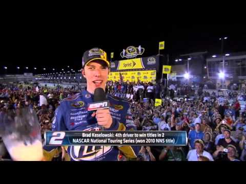 Brad Keselowski Drunk During Interview on SportsCenter