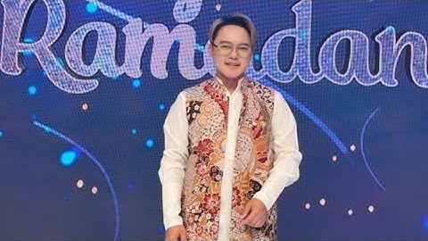 Danang dan Sulis di backstage Syair Ramadhan