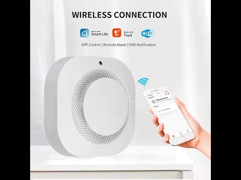 Smart Wifi Smoke Alarm And Fire Detector